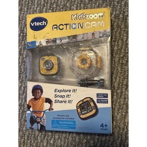 VTech Kidizoom Action Cam, Yellow Model 80-170700 NIB